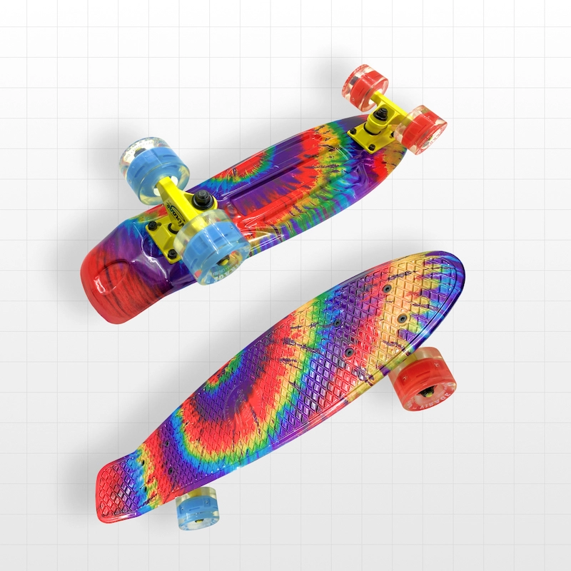 Комплект лонгборд Virage Fishboard V03 Tye Dye
