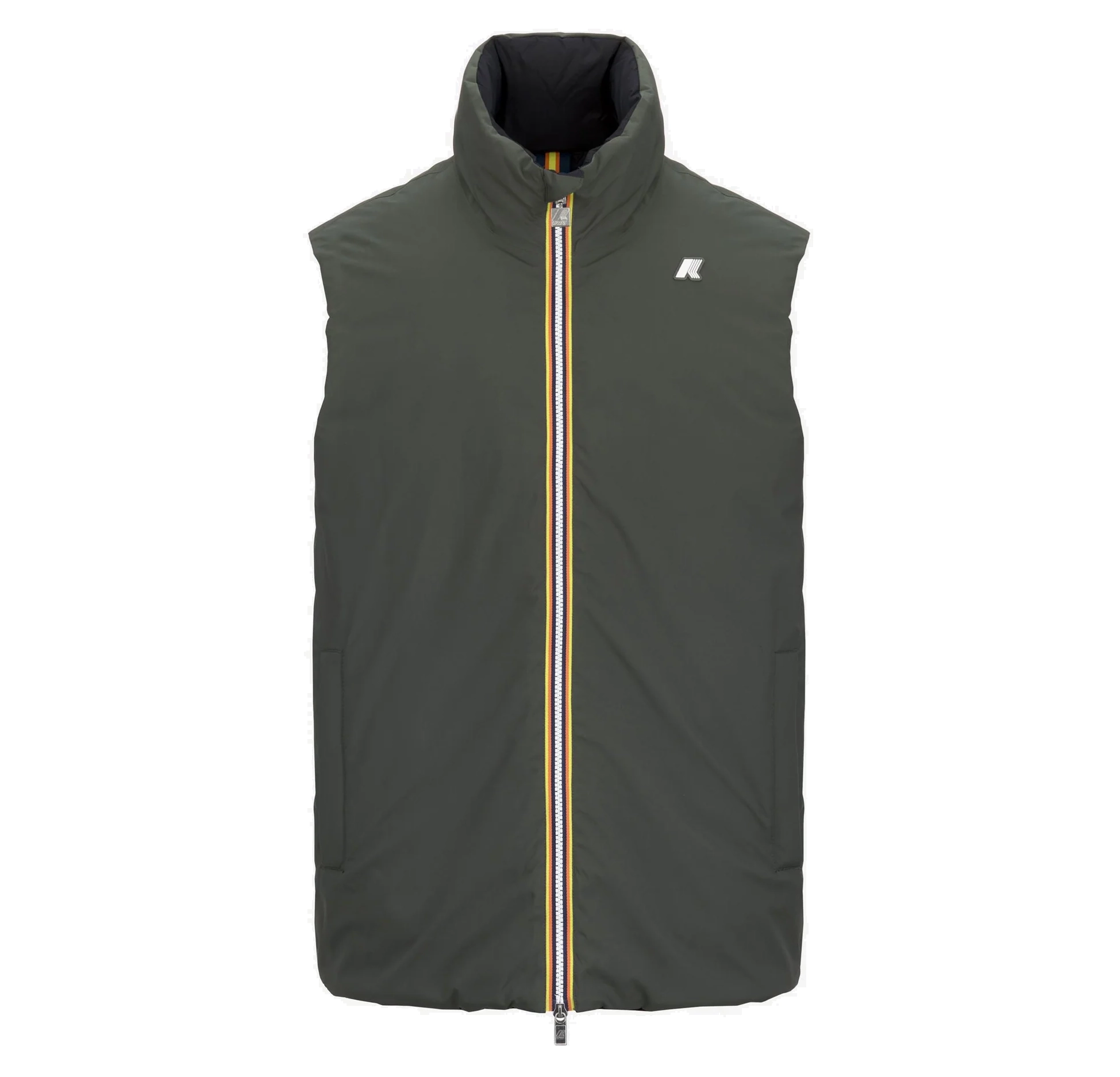 Жилет K-Way Valen St Thermo Double Green Blackish-Black Pure