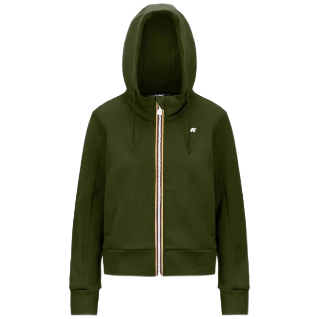 Толстовка Ж K-Way Divine Light Spacer Green Cypress