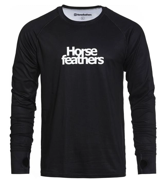 Термокофта Horsefeathers Riley Tech Tee Black