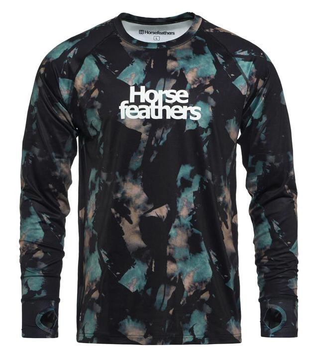 Термокофта Horsefeathers Riley Tech Tee Blackout
