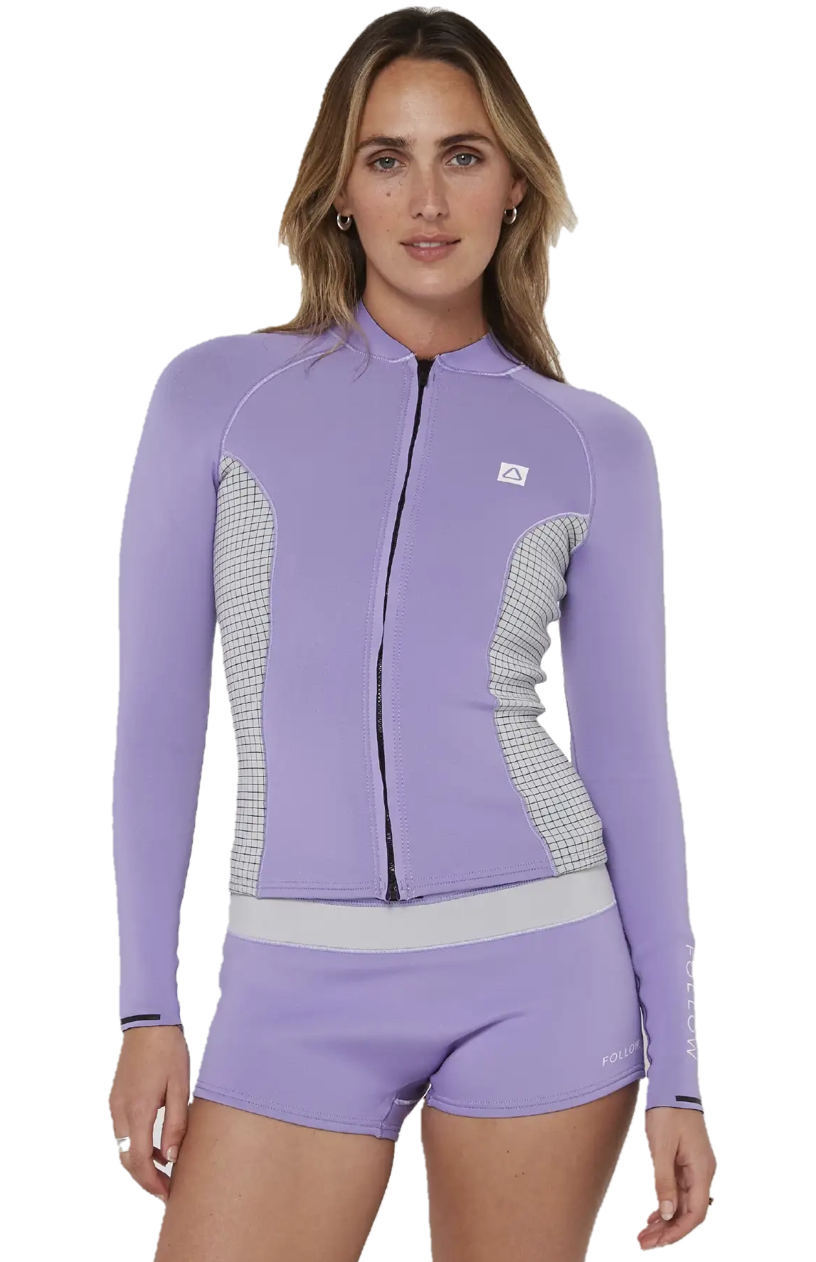 Неопреновый лонгслив Ж Follow FZ Wetty Top 26 Purple