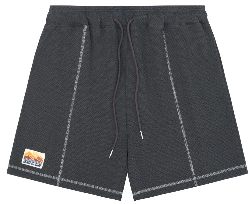 Шорты MostWantedLab Waffle Cornet Meteorite Gray