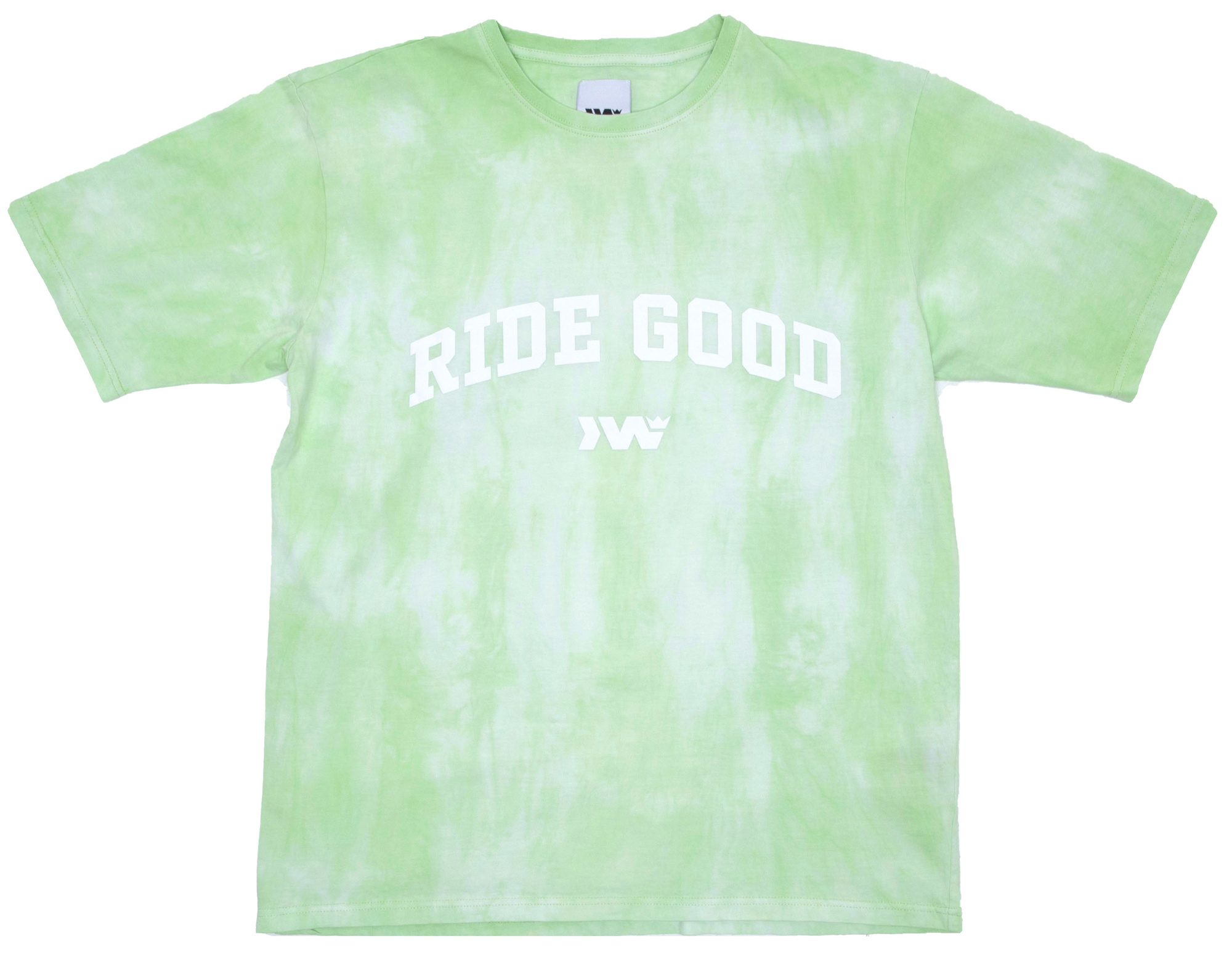 Футболка KINGWINCH Ride Good Tie-Dye Green