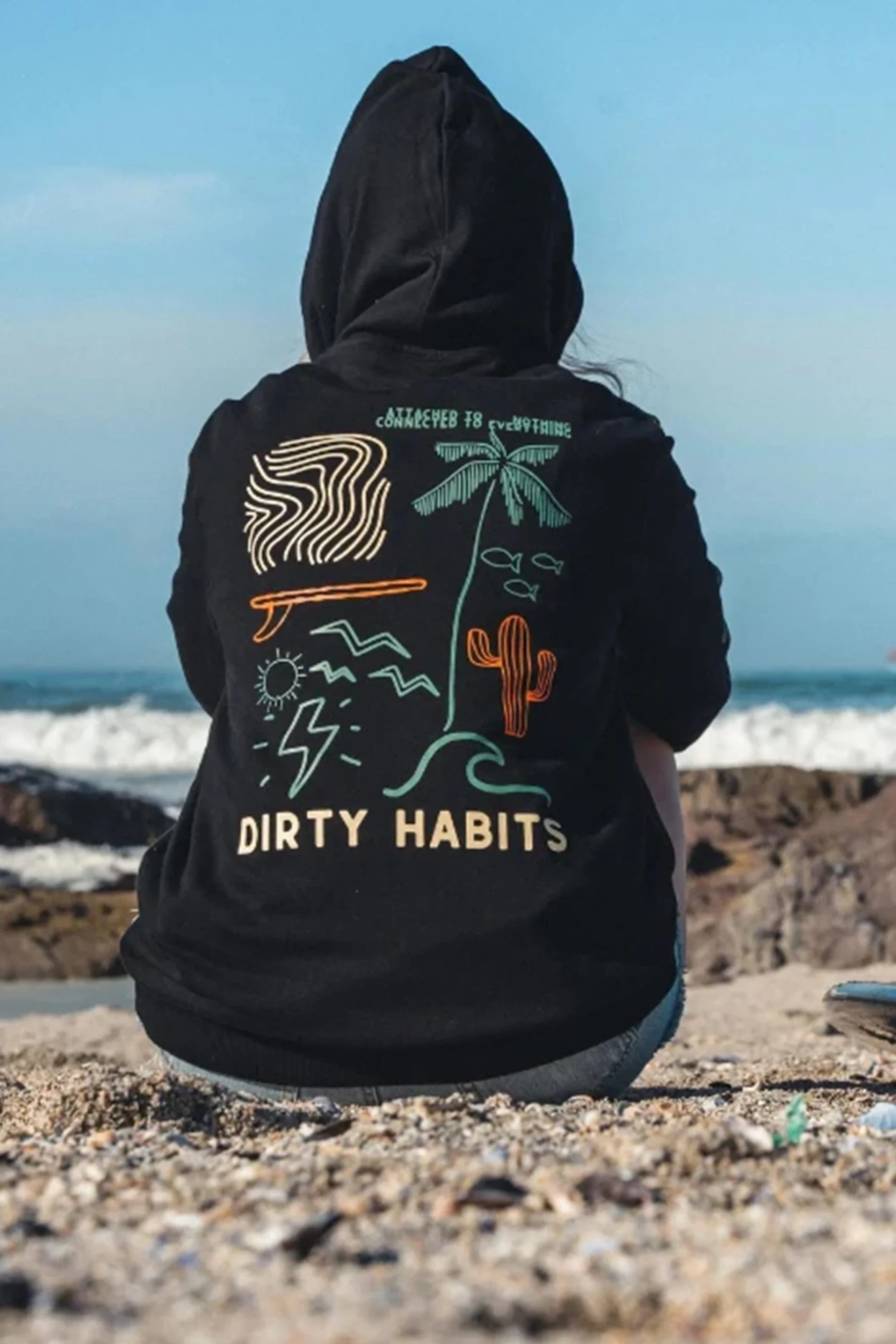Толстовка Dirty Habits Connected Black
